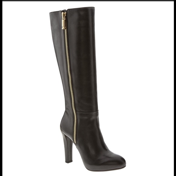 Tall black leather boots vitah Banana republic - Picture 3 of 9